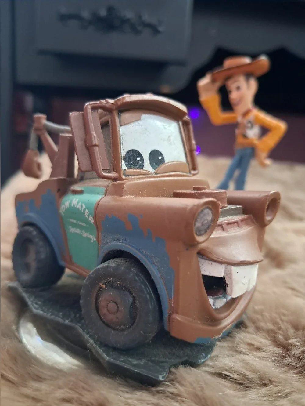 Disney Infinity Woody & Mater Playable Character Set - Toy Story & CARS